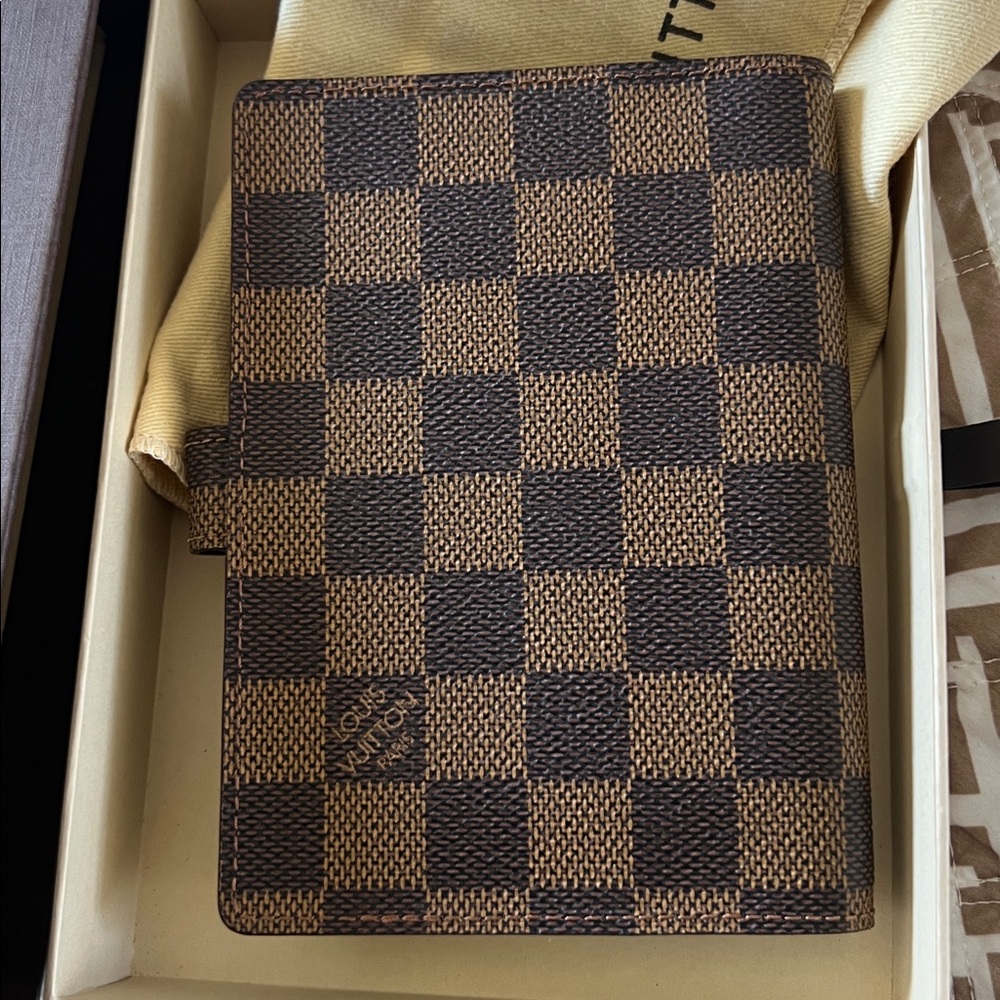 Agenda wallet Louis Vuitton damier ebene - Picture 2 of 11